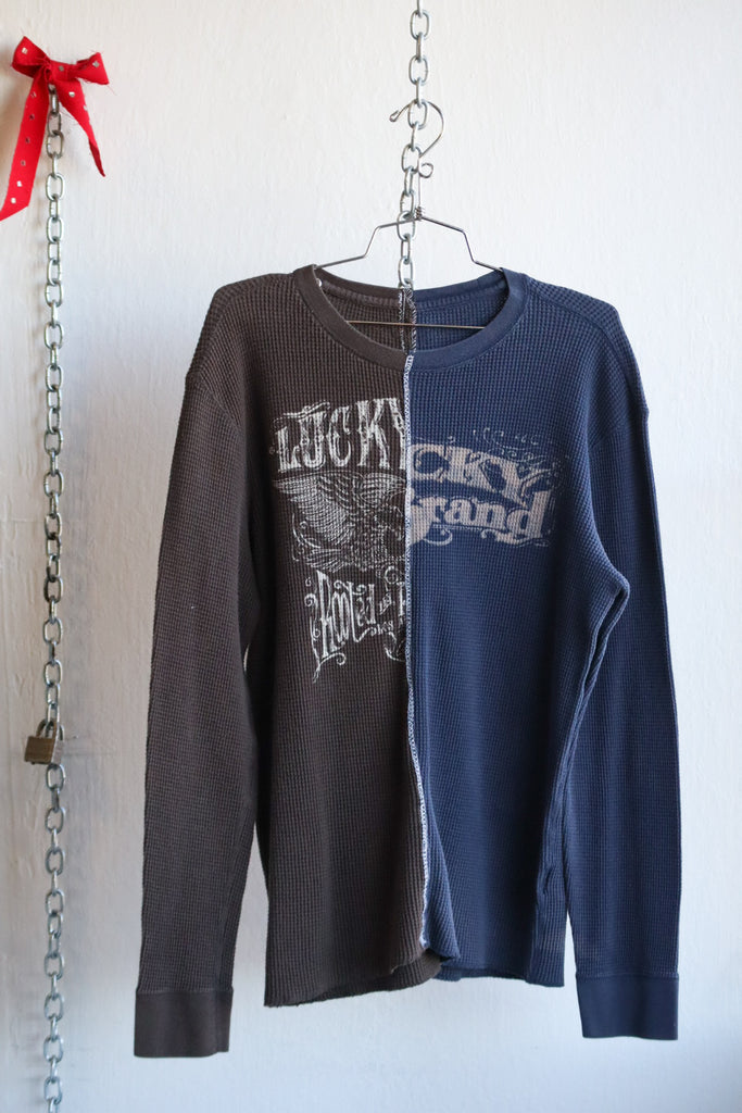 Vintage Lucky Brand Waffle