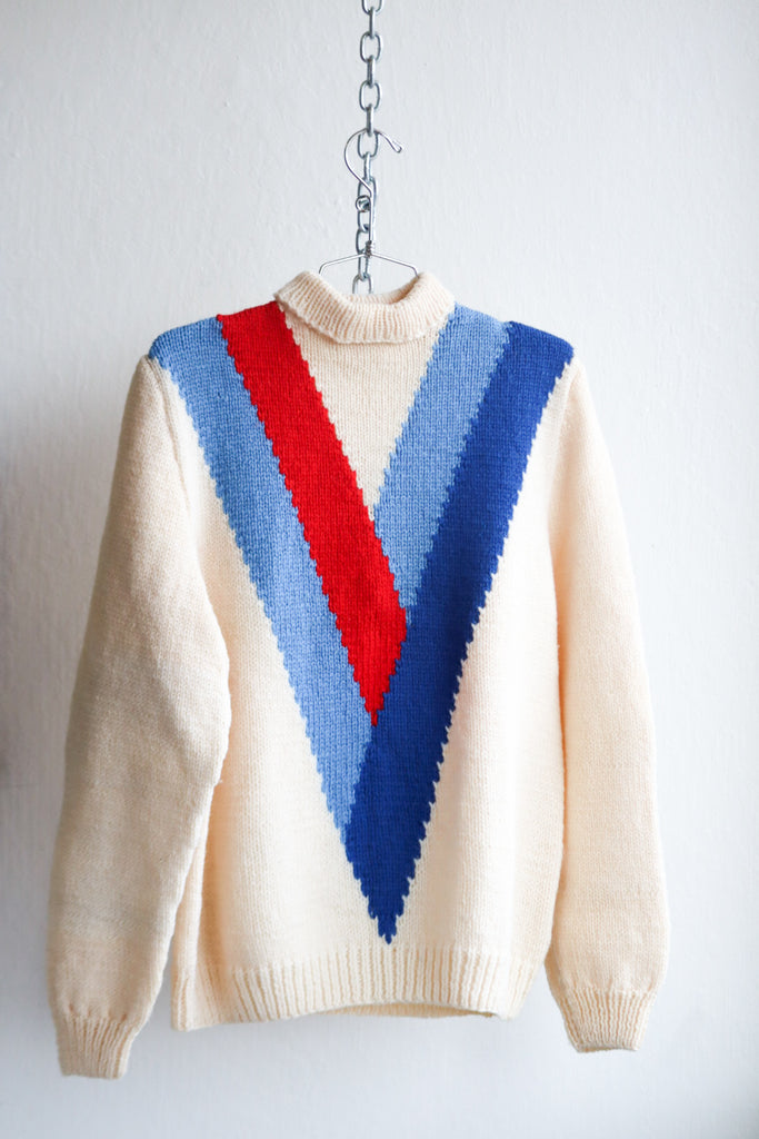 Vintage V Sweater