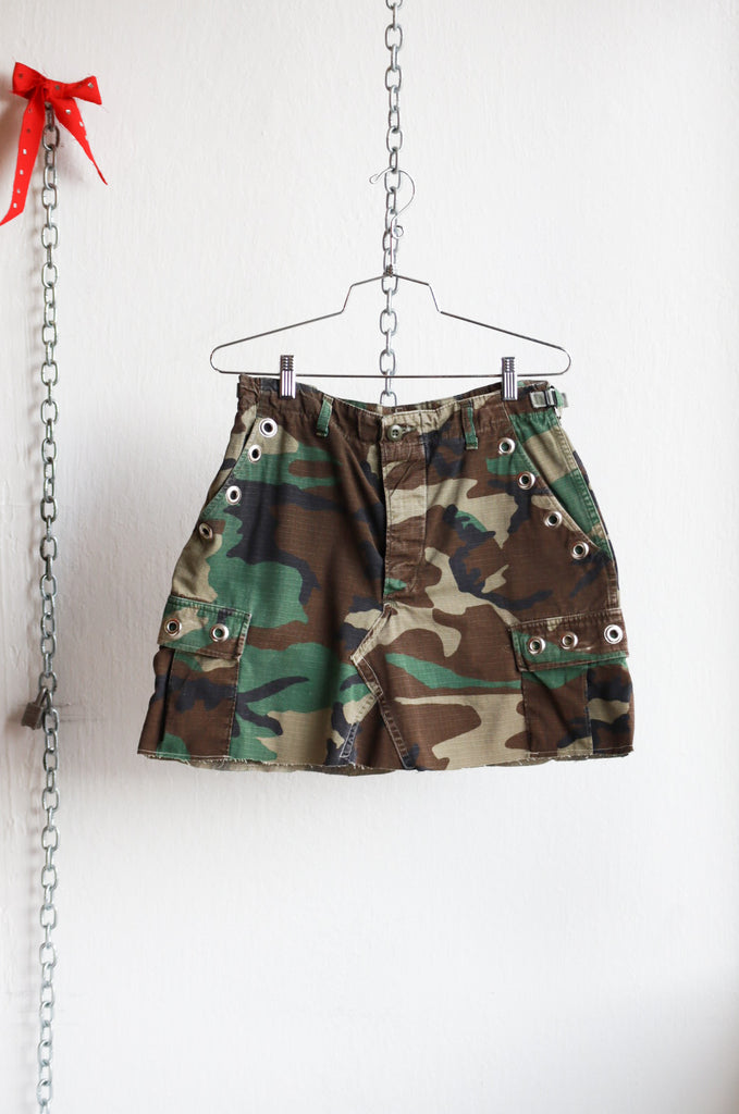 Vintage Camo Skirt