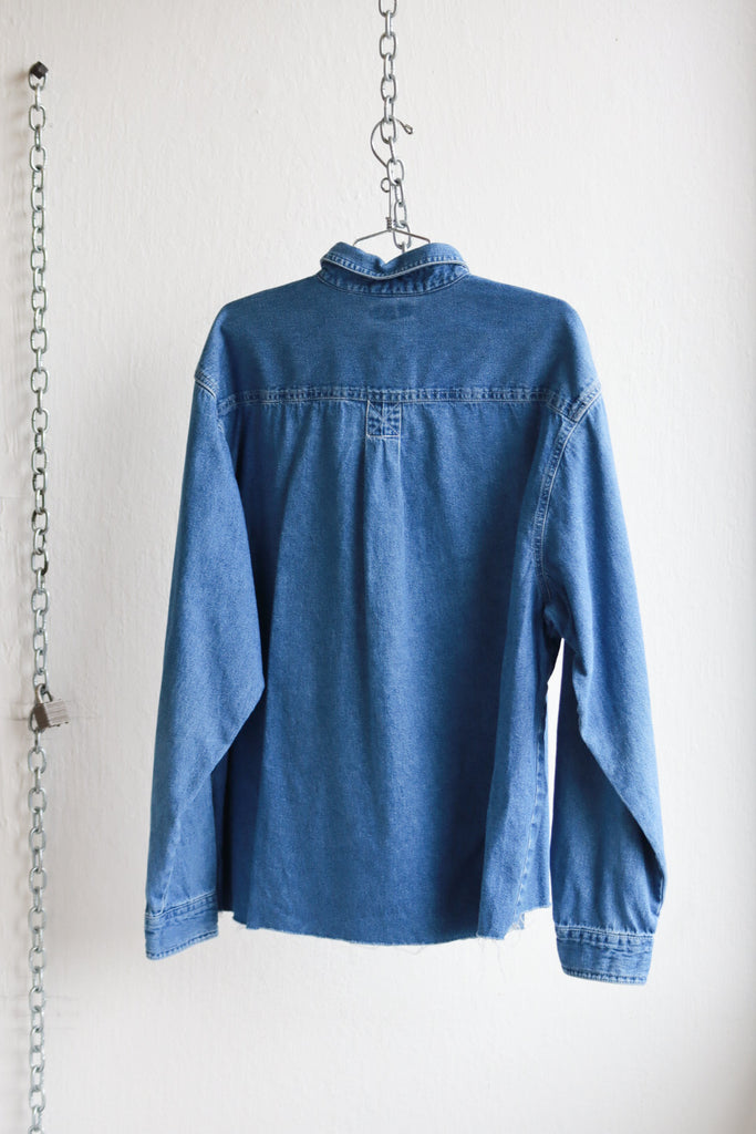 Vintage North West Blue Flannel