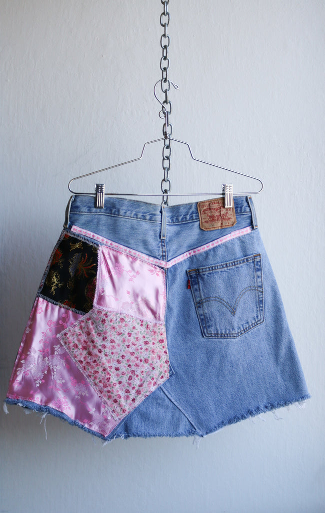 Vintage Denim Skirt