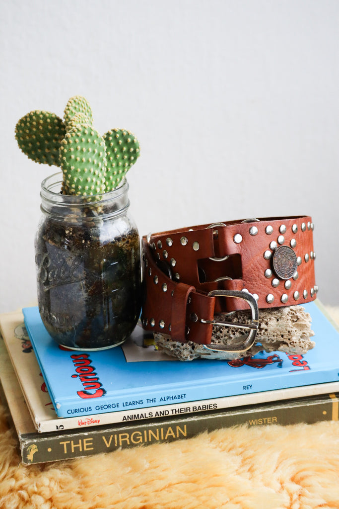 Vintage Leather Belt