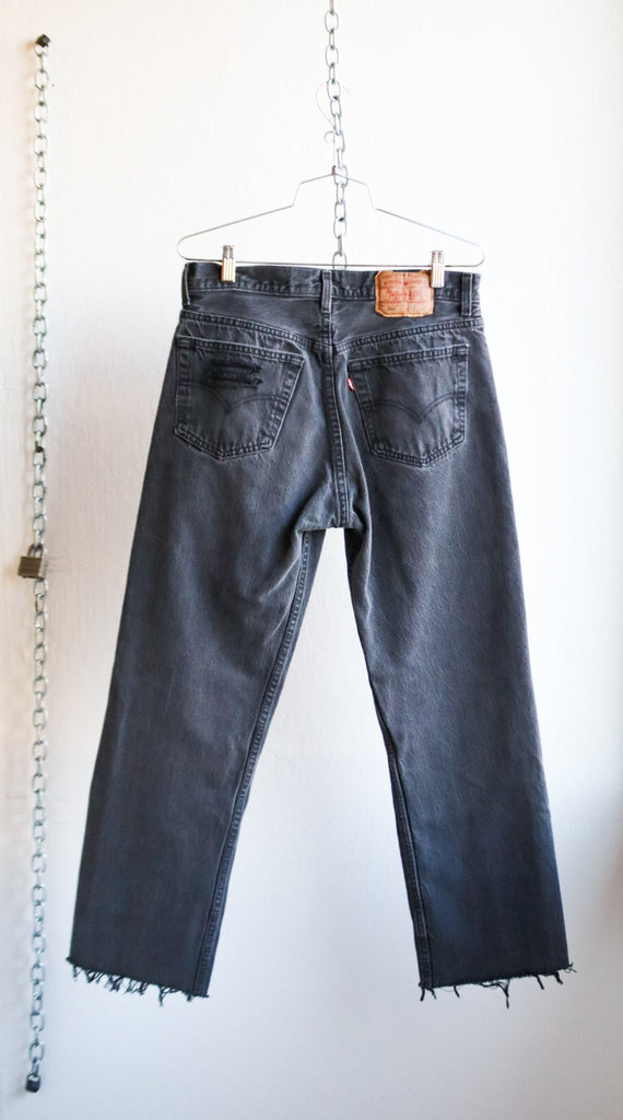 Vintage Levi 501 Black Pants 31"