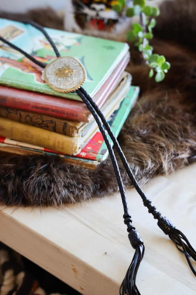 Silver Bolo Tie