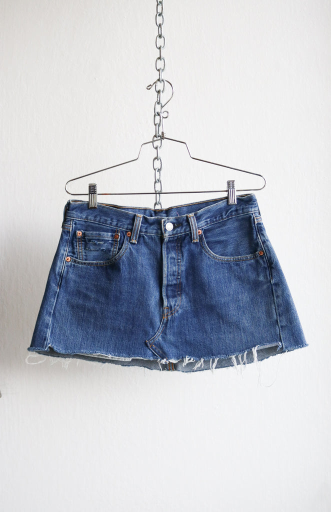 Vintage Levis 501 Micro Skirt 31"
