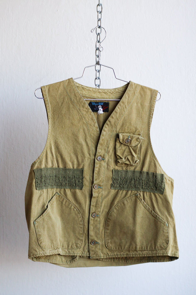 Vintage Blue Bill Vest