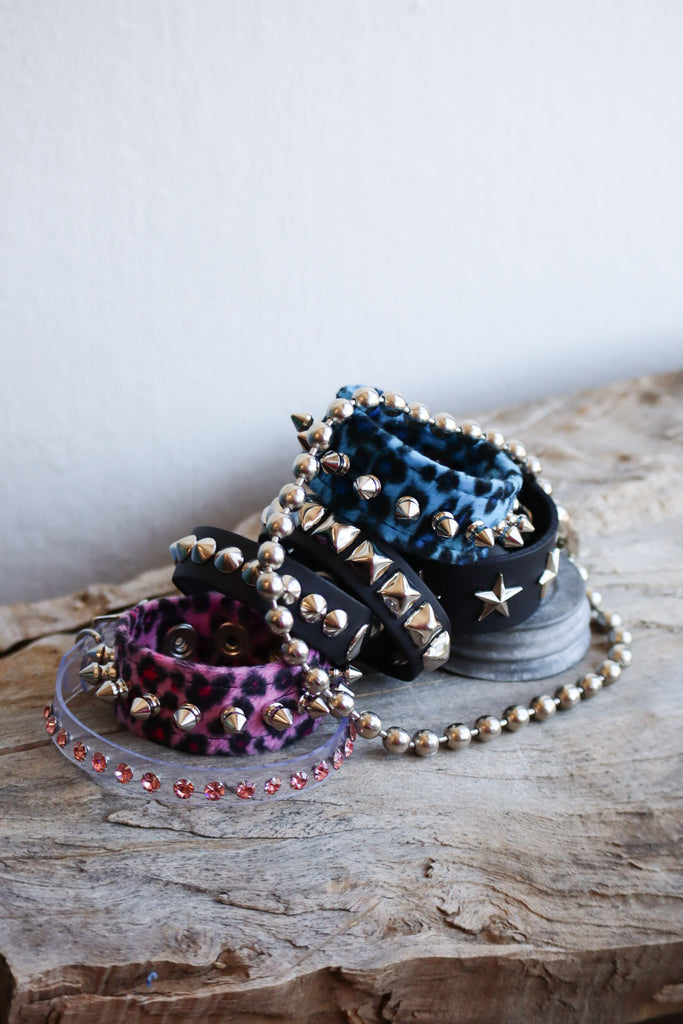 Blue Cheetah Bracelet