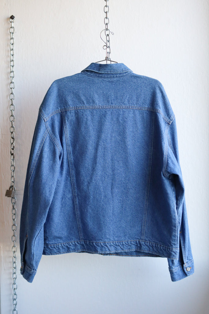 Vintage Prison Blues Jean Jacket