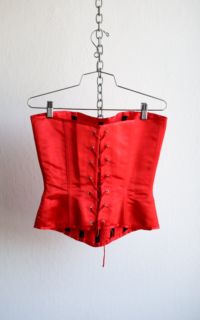 Vintage Red Corset
