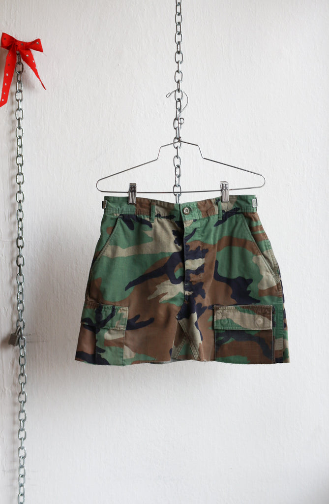 Vintage Camo Skirt