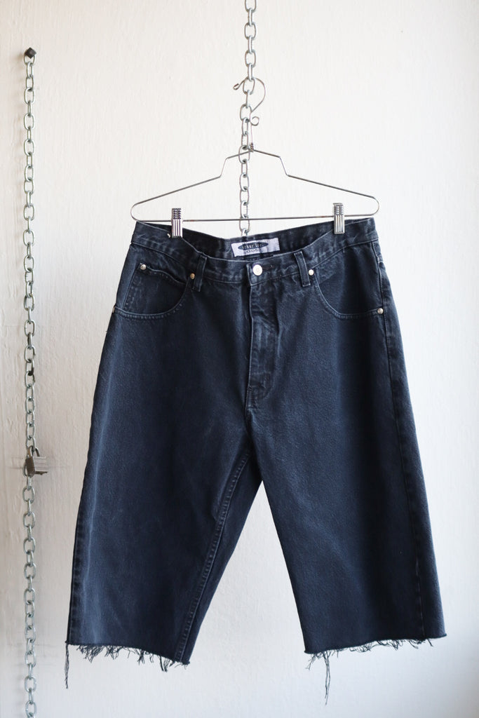 Vintage Anchor Blue Jorts 34"