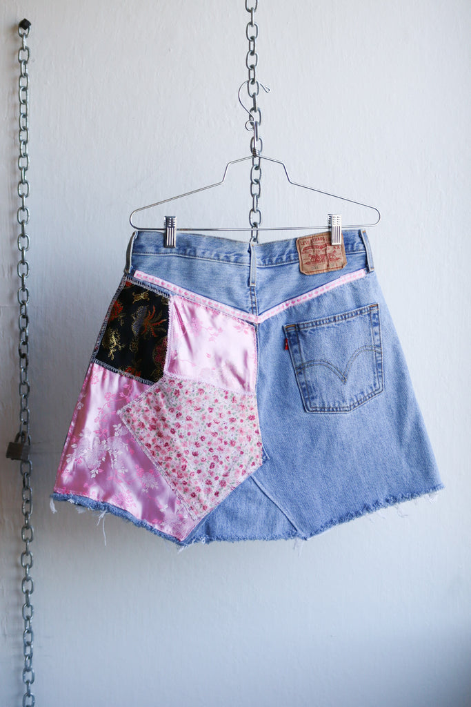 Vintage Denim Skirt