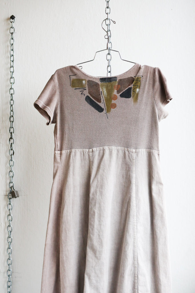 Vintage Golden Star Dress