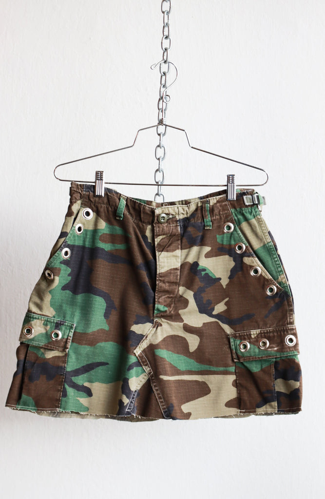 Vintage Camo Skirt