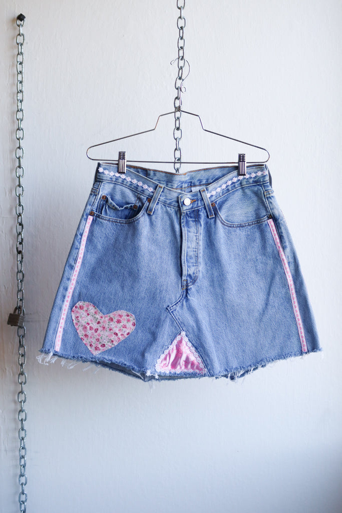 Vintage Denim Skirt