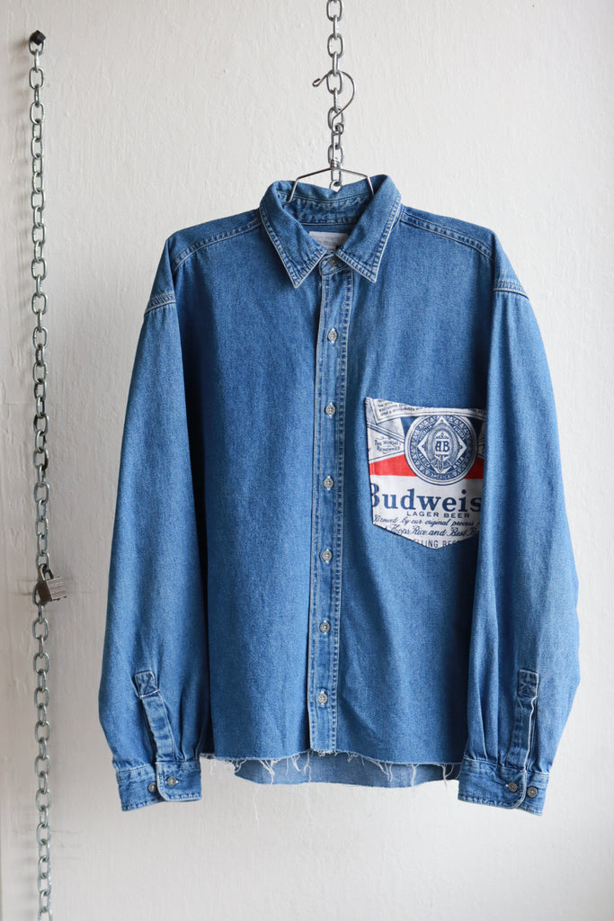 Vintage North West Blue Flannel
