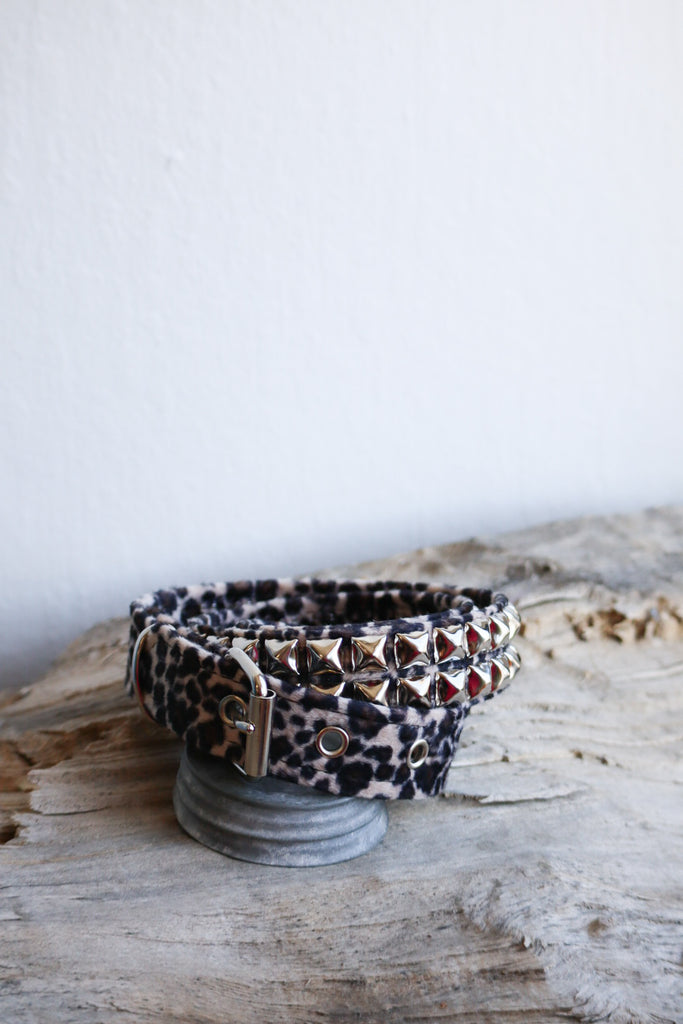 Leopard Punk Belt