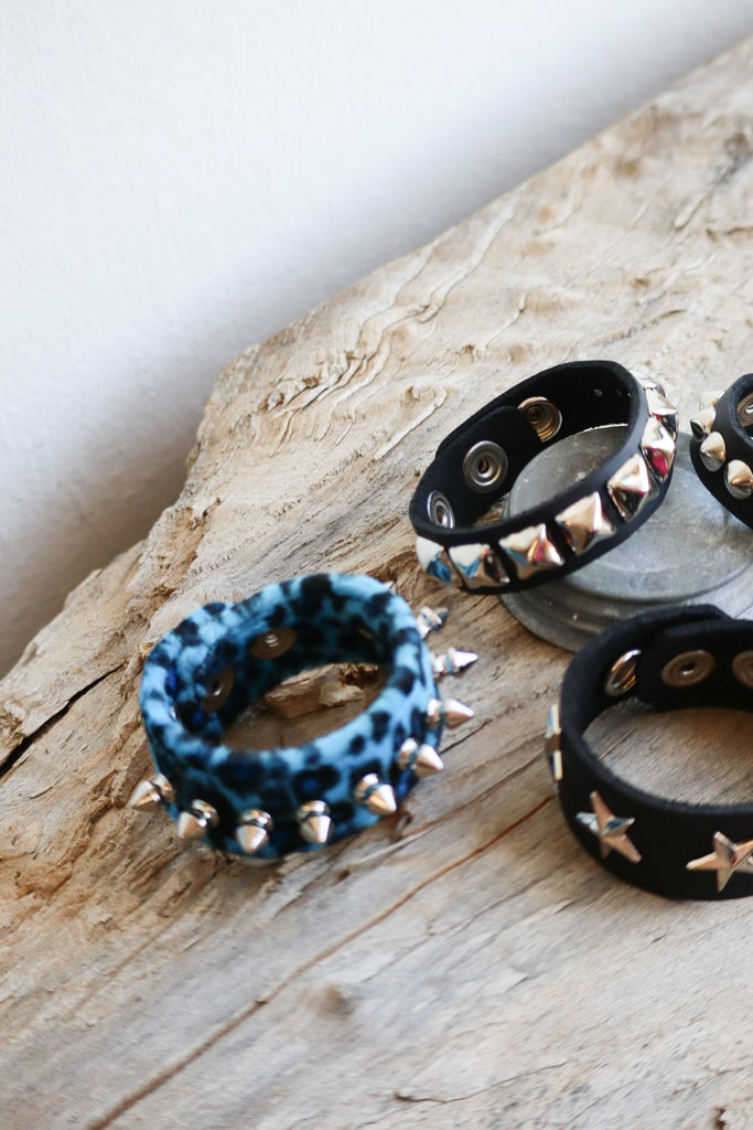 Blue Cheetah Bracelet