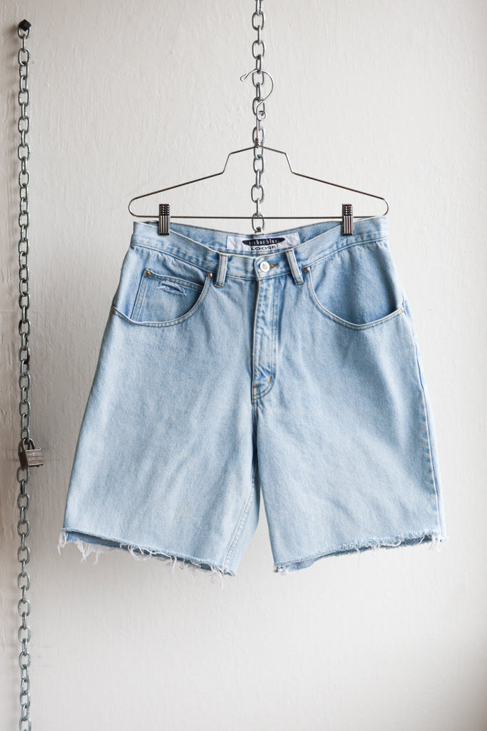 Vintage Anchor Blue Shorts 32"