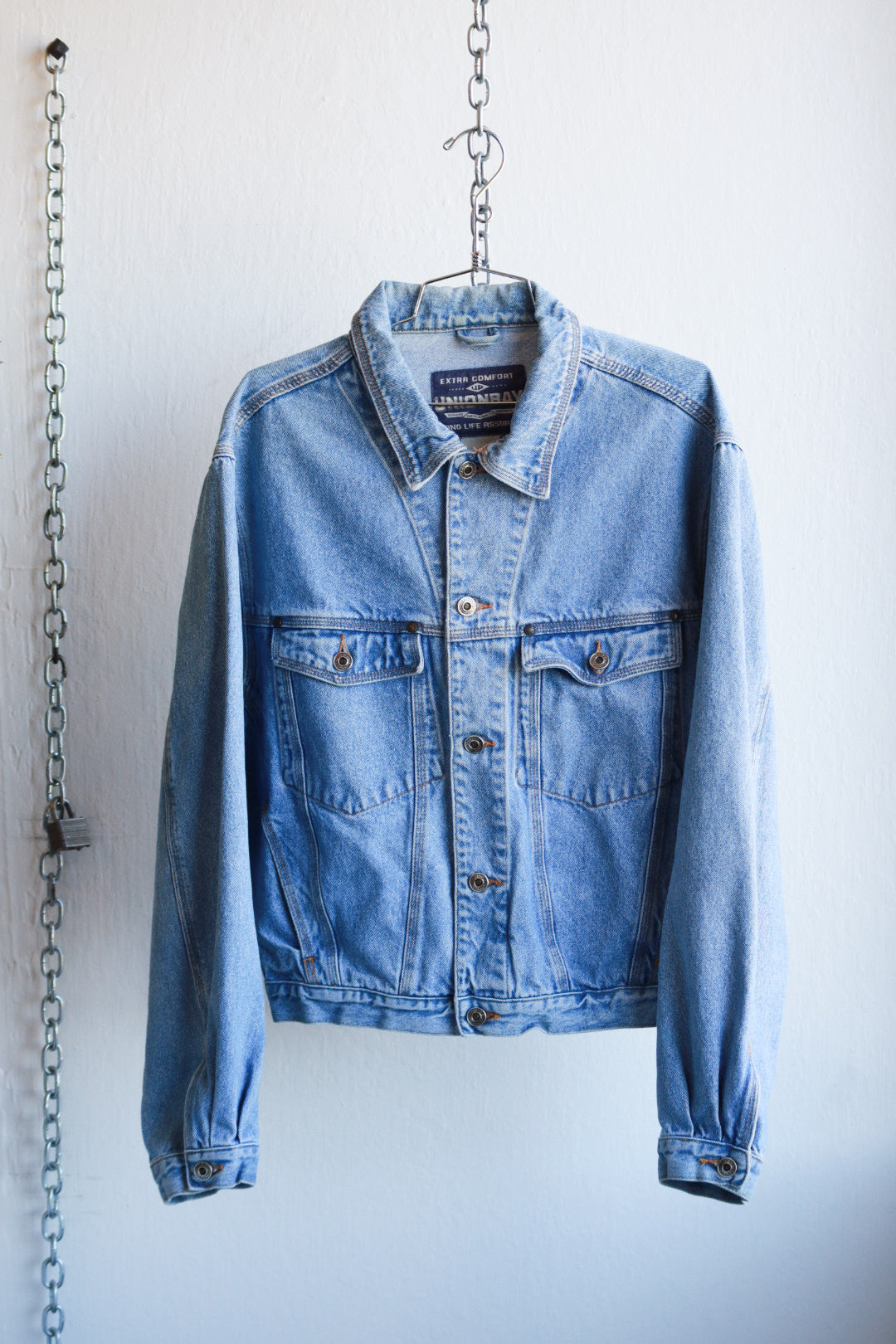 ゆみ　Vintage StitchedDenimJacket LLALAB Vintage Ya Zheng Jacket | Sparklie Bunny