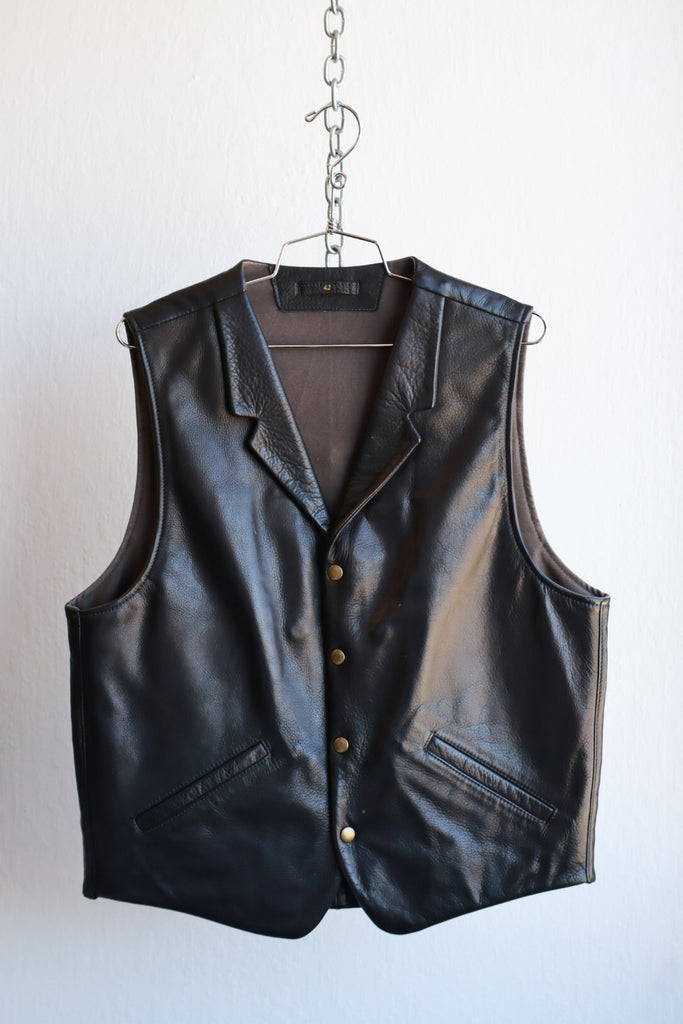 Vintage Corondo Leather Vest