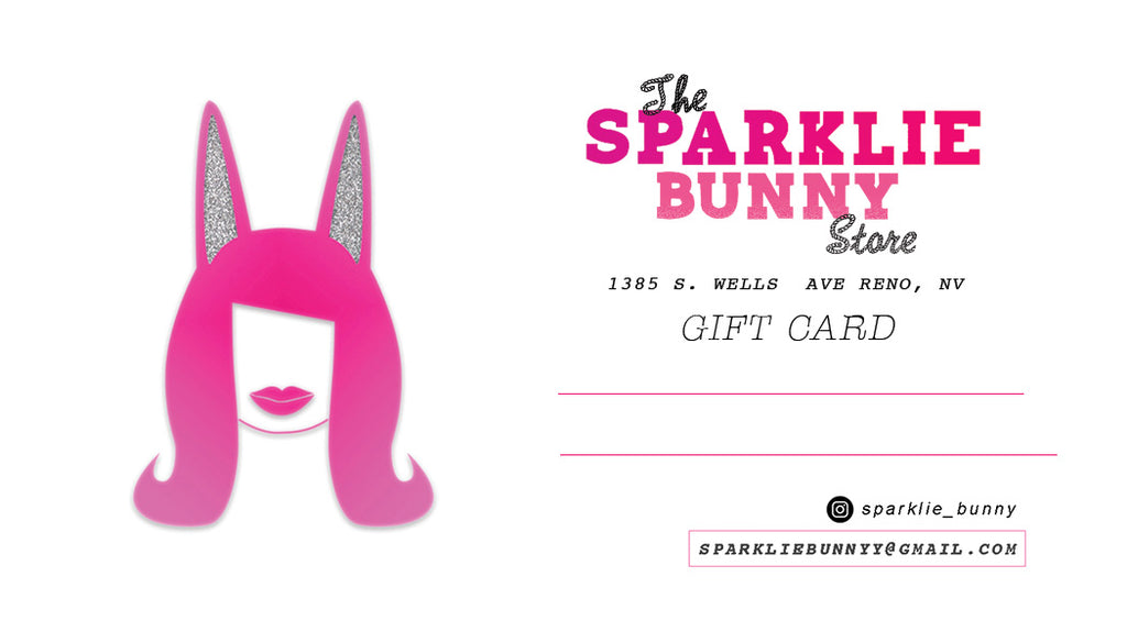 Sparklie Bunny Gift Card