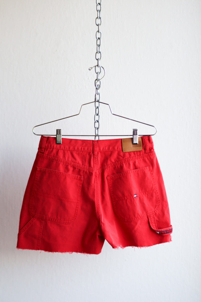 Vintage Red Tommy Hilfiger Shorts 28"