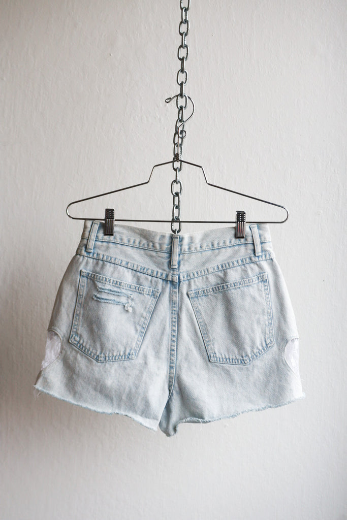 Vintage LA Blue Denim Shorts 28"