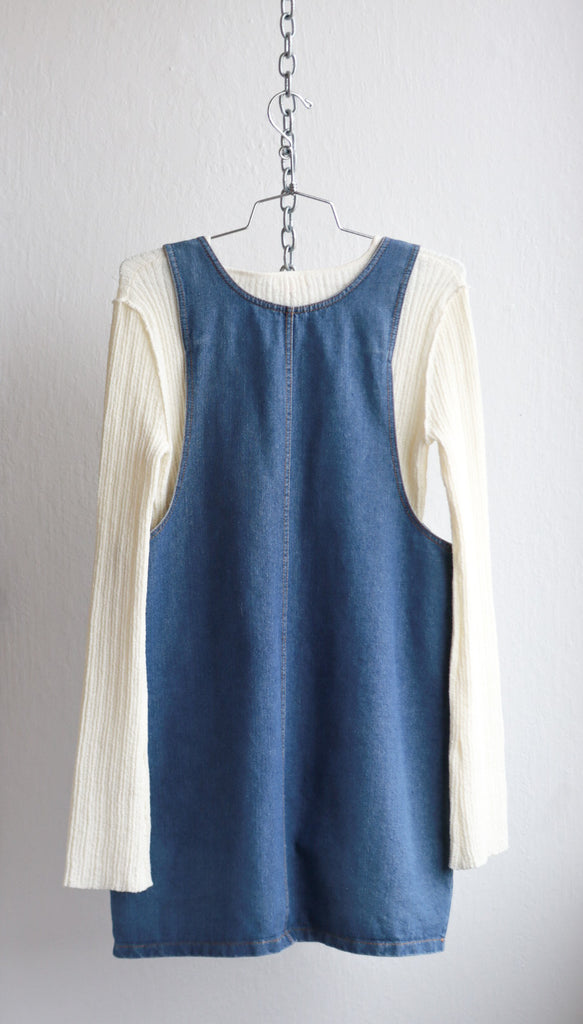 Vintage Denim Swoop Dress