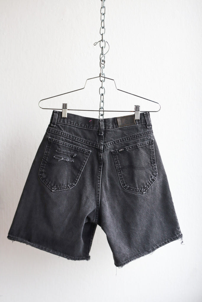 Vintage Black Lee Shorts 28