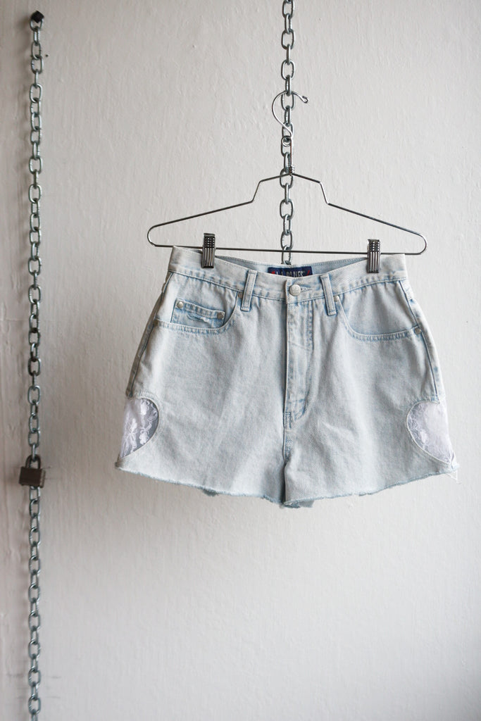 Vintage LA Blue Denim Shorts 28"