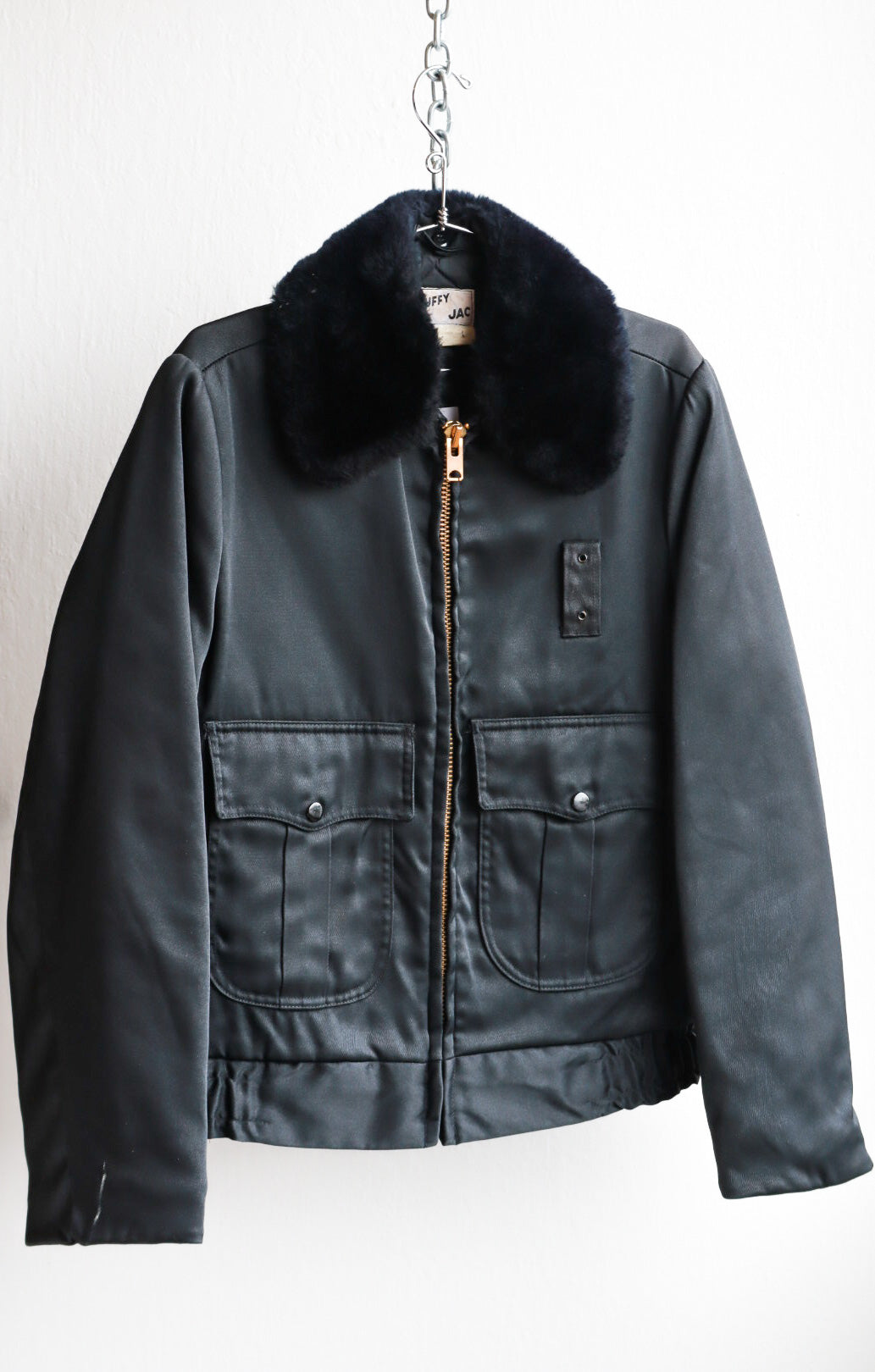 オシャレ VINTAGE policemen jacket 棒TALON TUFFYJAC | solinvet.com