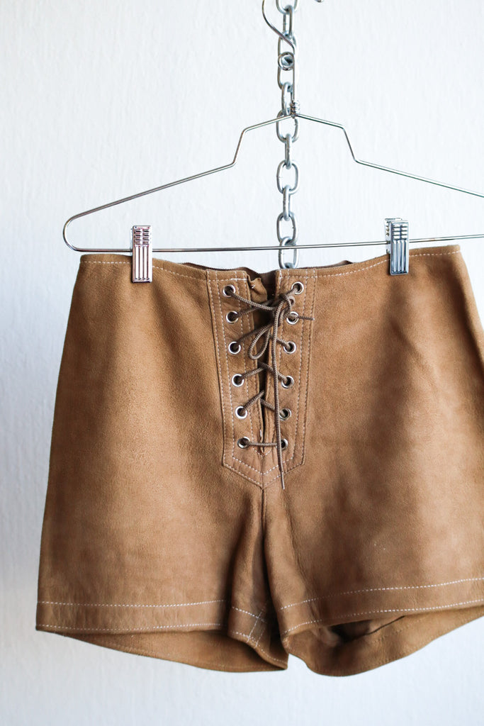 Vintage Suede Shorts