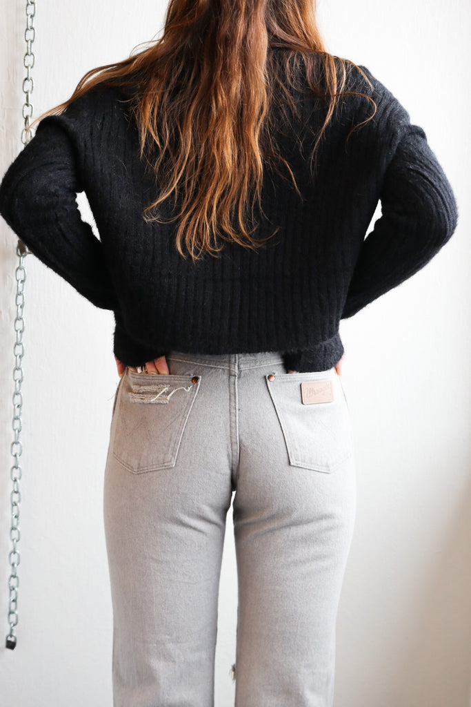 Ribbed Cropped Cardi's